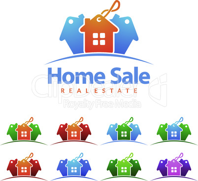 Real estate vector logo design, simple realty with pin and house represented strong, location,searching and modern real estate