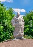 Monument to the Zaporozhye Cossack in Khortytsia, Zaporozhye, Uk
