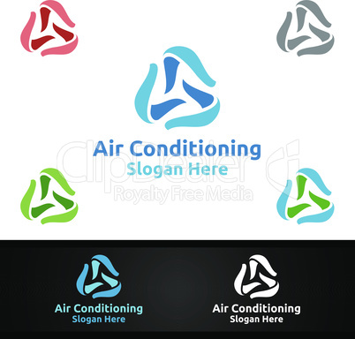 Snow Air Conditioning and Heating Services Logo