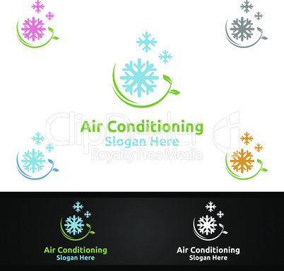 Green Snow Air Conditioning and Heating Services Logo
