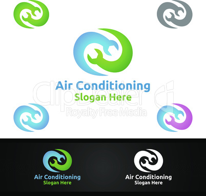 Snow Air Conditioning and Heating Services Logo