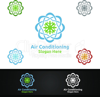 Snow Air Conditioning and Heating Services Logo