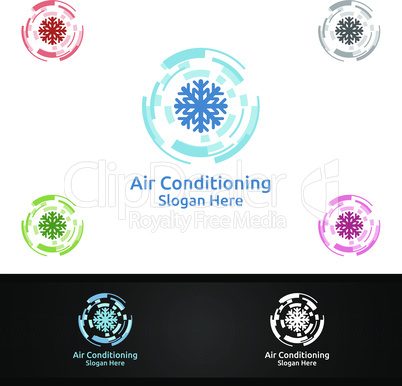 Snow Air Conditioning and Heating Services Logo