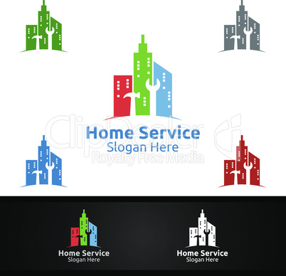 City Real Estate and Fix Home Repair Services Logo