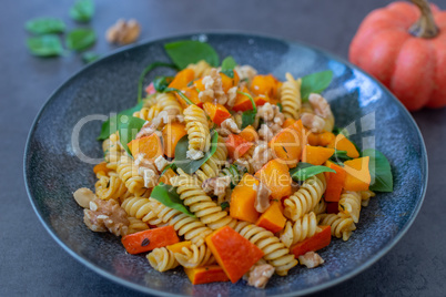 Kürbis Pasta