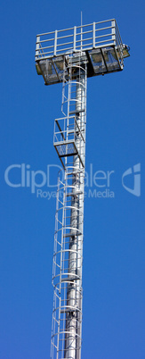 lighting mast at day