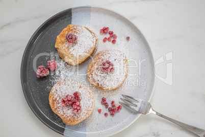 Süsse Blini Pancakes