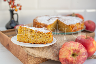 Kürbiskuchen
