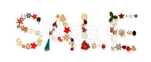 Colorful Christmas Decoration Letter Building Word Sale