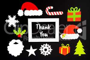 Frame, Christmas Decoration Accessories, Text Thank You