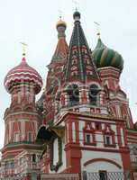 blessed Basil cathedral in moscow