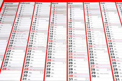 Wandkalender 2021