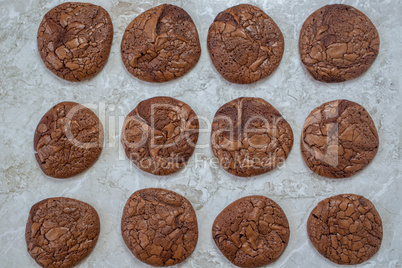 Brownie Plätzchen