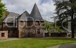 Castle Wildenburg in the german region called Eifel