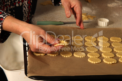 Cookies are baked for the Christmas party