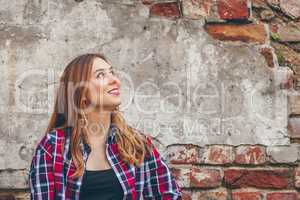 Young beautiful woman is smiling