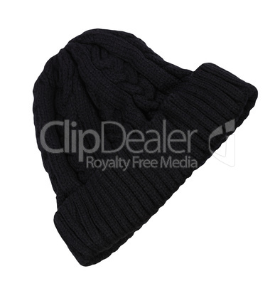 Warm Men black Cap