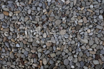 Pile sea gray stones. Background from sea gray stones