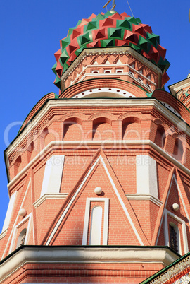 blessed  Basil cathedral at day