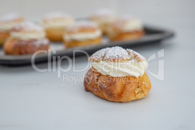 Semlor, Schwedische Faschings Krapfen