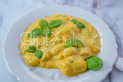 Kürbis Gnocchi