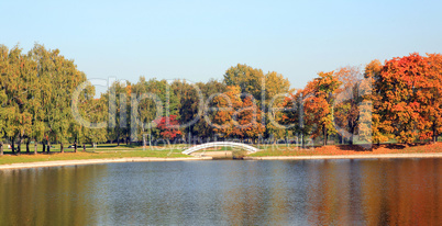 park in autumn