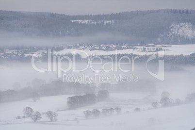 View to the german area called Rothaargebirg