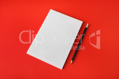 Blank stationery mockup