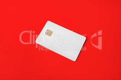 Blank credit card