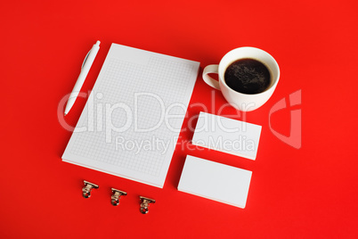 Blank corporate identity