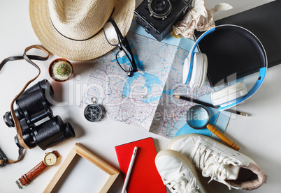 Photo of travel accessories