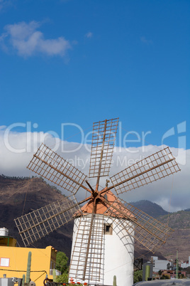 Windmill near the city of Mogan