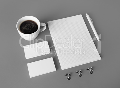 Blank corporate identity