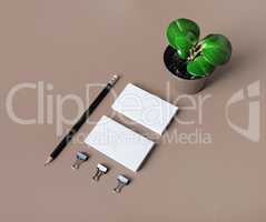 Blank stationery set