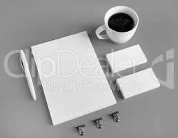 Blank stationery set