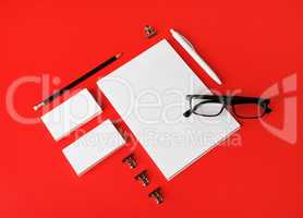 Blank stationery set