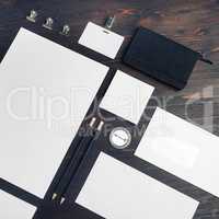 Blank stationery set