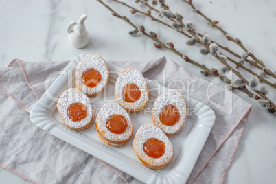 Ostereier Plätzchen