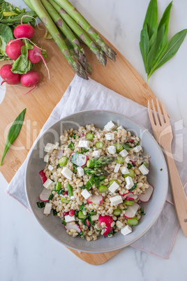 Couscous Salat mit Gemüse