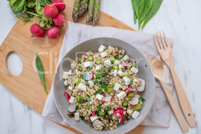 Couscous Salat mit Gemüse