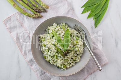 Spargel Risotto