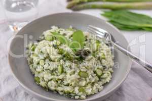 Spargel Risotto