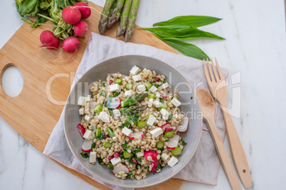 Couscous Salat mit Gemüse