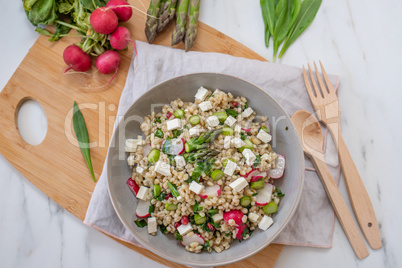 Couscous Salat mit Gemüse