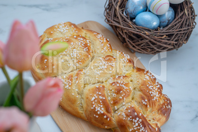 Brioche Striezel zu Ostern