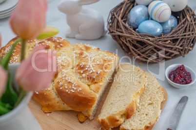 Brioche Striezel zu Ostern