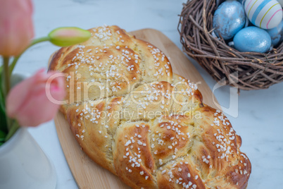 Brioche Striezel zu Ostern