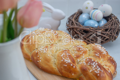 Brioche Striezel zu Ostern