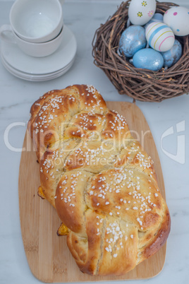 Brioche Striezel zu Ostern