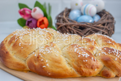 Brioche Striezel zu Ostern